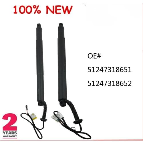 AP03 2PCS REAR PAIR SPINDLE DRIVE/GAS STRUT SPRING FOR AUTO TAILGATE BOOT FOR BMW X6 F16 51247318651 51247318652