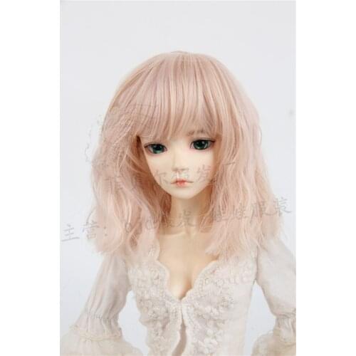 Bjd doll sd wig 1/3 of the 1/4 instant noodles short hair high - temperature silk baby giant wig