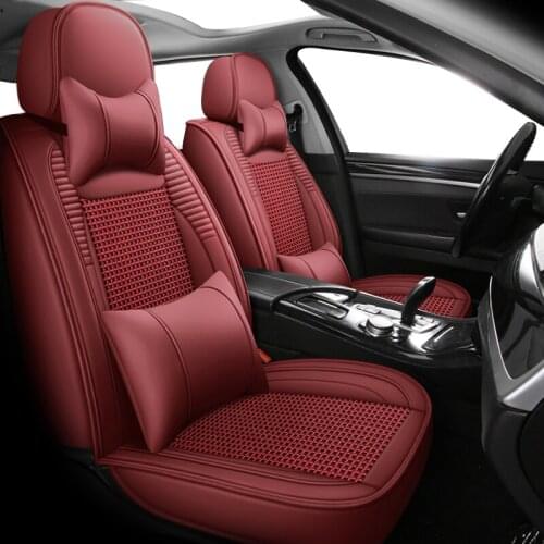 ZHOUSHENGLEE Ice Silk car seat covers for Infiniti all models FX EX JX G M QX50 QX56 QX80 Q70L QX50 QX60 Q50 Q60 ESQ