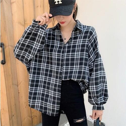 CRRIFLZ Women's Oversized Shirts