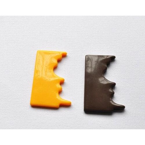 For DIY Phone Decoration 20pcs Mixed Flat Back Resin Cabochon Chocolate