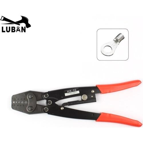 HX-10 JAPANESE STYLE CRIMPING PILER FOR terminal 1.5-10 mm2 CRIMPING PLIERS RATCHET crimping tools