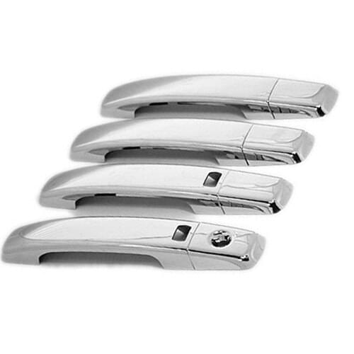 Chrome Styling Side Door Handle Cover with Keyless Access for Nissan Qashqai / Dualis