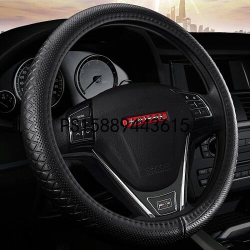 Leather car steering wheel cover for Haval l H6 H2 H7 H9 H1 H8 H2S H6 coupe Coolpad