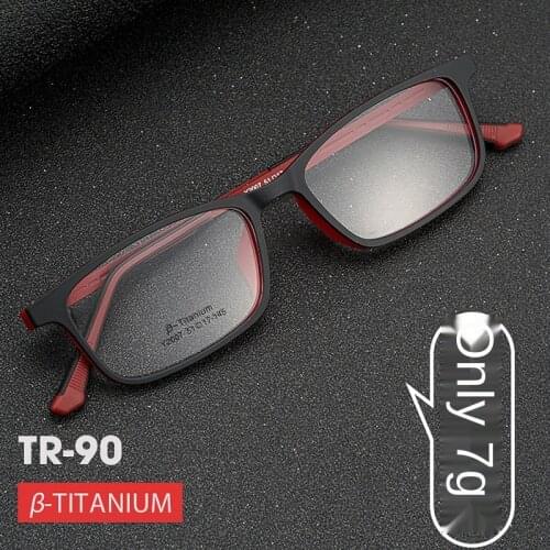 Optical Glasses Full Frame Men Male Ultralight Retro Myopia Prescription Eyeglasses Fashion Women Eyewear Titanium Leg