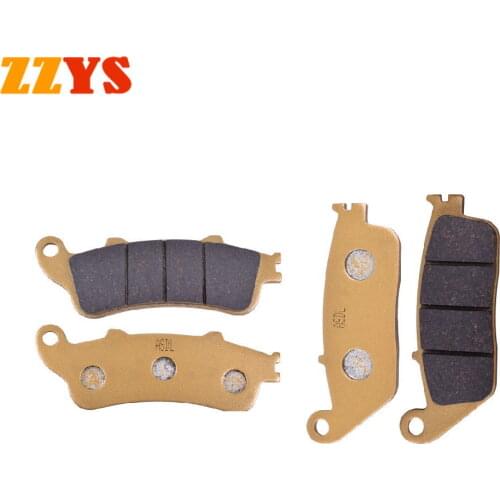 Motorcycle Front & Rear Brake Pads For Honda FJS 400 FJS400 D6/D7/D8 FJS 600 FJS600 1/2/D3/D4/D5/D6/D7/A3-A7 Silverwing 01-09