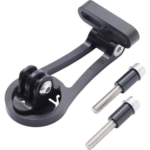 Adjustable Out Front Bike Computer Combo Extended Mount Bike Stem Mount Out Front Bicycle Computer Combo Mount
