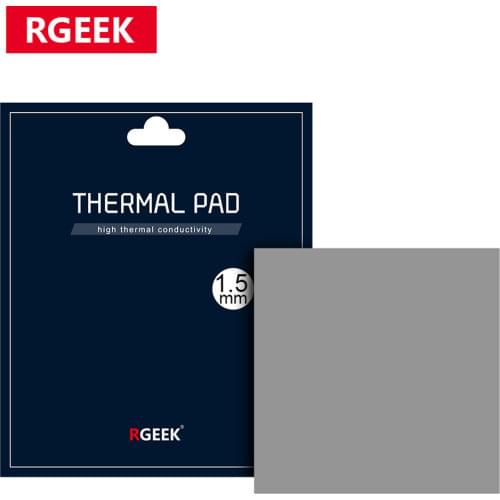 RGeek 12.8W/mk Heat Dissipation Silicone Pad CPU/GPU Graphics Card Thermal Pad Motherboard Thermal Grease Pad Cooler Cooling Mat