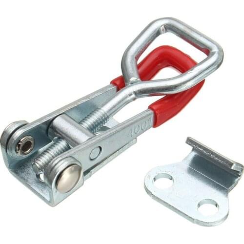 Hand Tool Toggle Clamp Antislip Red Horizontal Door Bolts Type Quick Clamp Quick Release Tool