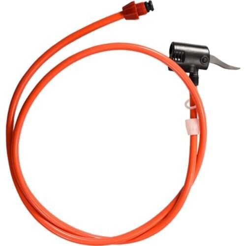 MTB Bike Airpump Tube Connector Tire Inflator Tube Extension Air Pump Hose For Road Mountain Bicycle Replacement Parts Accessory