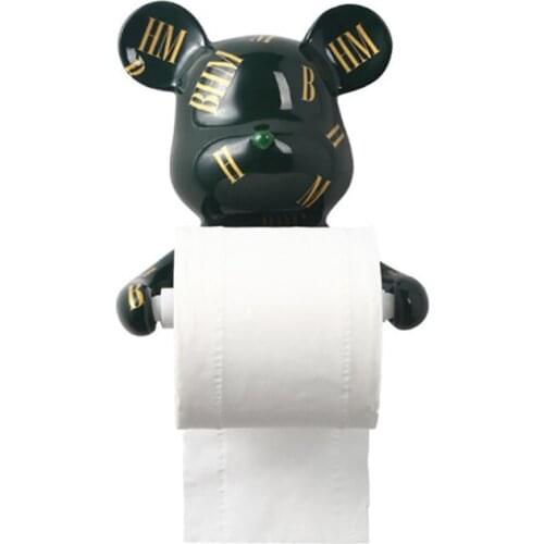 Statues Animal Decoration Resin Bear Tissue Box Home Supplies Sculptures Figurines For Interior Room Ornaments Home Decor Craft