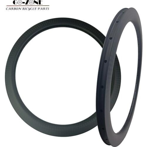 Carbon rims 12k surface 700c 38mm 50mm 60mm 88mm clincher tubular 12k road bicycle rims matte or glossy carbon rims