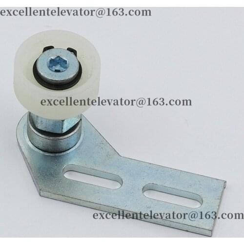 Elevator Door Roller With Bracket 1 Pack=5 Pieces