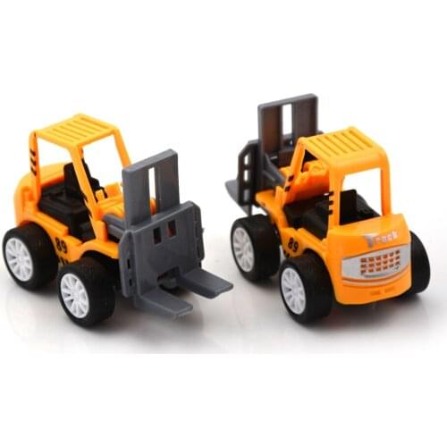 1 PCS Mini Educational Toys for Children Engineering Car Toys Kids Forklift Vehicle Sets Vehicle Model Car Toys