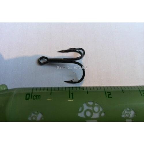 2020NEW 10# treble hooks 5000pcs factory direct wholesale Black Nickel high carbon steel