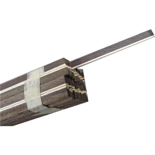 40 STRIP LUTHIER FIGURED PURFLING C-22,Measures 6mm x 2mm thick and 810mm long