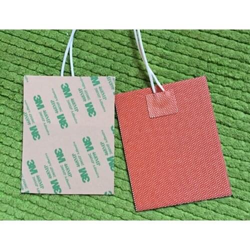 200X200mm,500W 220V,Powerful Big Truck Engine Block Oil Pan Flexible Silicone Heater Pad Industrial Heater Warming Products