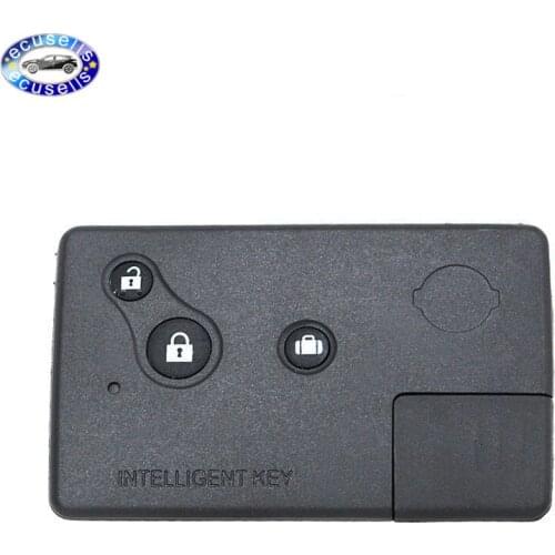 3 Buttons Smart Remote Key Case for Nissan Teana (Old Model) with Small key