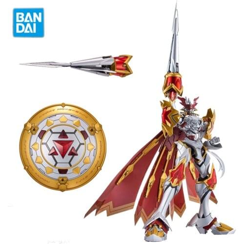 Bandai Digimon Adventure Figure-rise Dukemon Assemble Model Kids Toys Anime Figures PVC Action Figures Collections Dolls Gifts