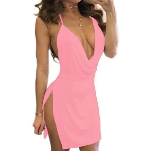 Summer Sexy Evening Party Mini Sexy Hot Girl Dress