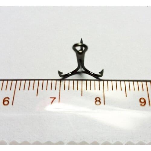 2017 hot treble hooks size 10# quantity 500pcs/lot high carbon steel