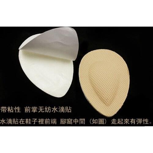 Hot sell mini comfortable high heel thenar insole pad as forefoot Elastic cushion anti-slip shoe mat as foot care product