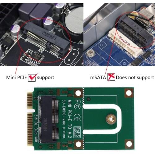 Mini PCI-E to m2 Adapter Converter Expansion Card m2 Key Interface for m2