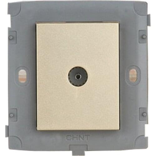 CHINT Electric TV Distributor Module NEW2K Light Champagne Gold Socket