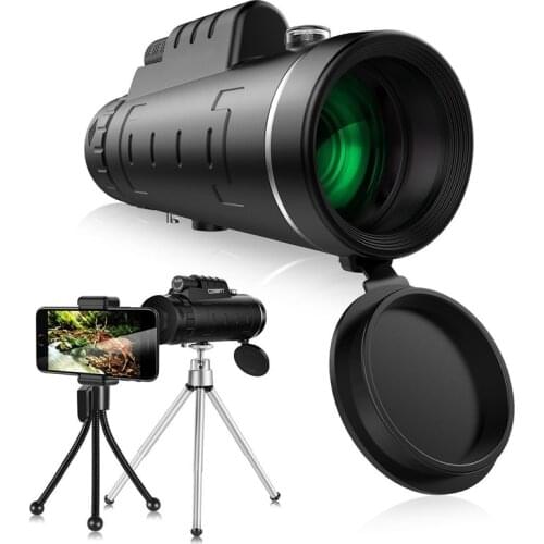 Powerful Monocular Long Range 1000m Telescope for Smartphone 40X60 Military Spyglass Zoom High Quality HD Hunting Optics Scope