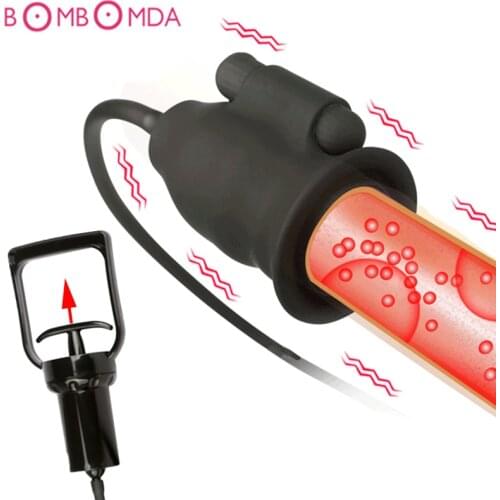 Male Glans Vibrator Penis Delay Trainer Blowjob Male Masturbator Adult Sex Toys for Men Climax Dildo Vibrator Sucker Sex Shop