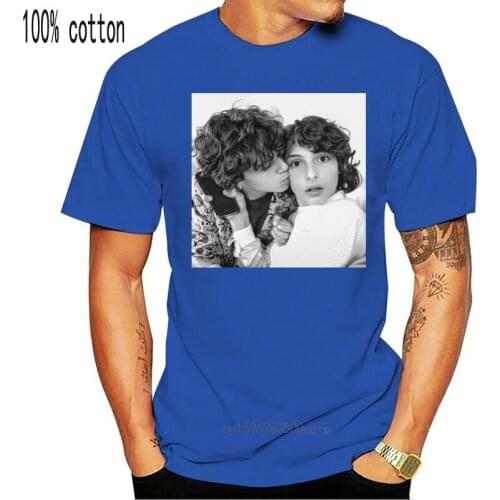 New Finn Wolfhard & Jack Grazer Mens Black Logo Men Women T-shirts Summer Short Sleeve Cotton Tshirt Streetwear
