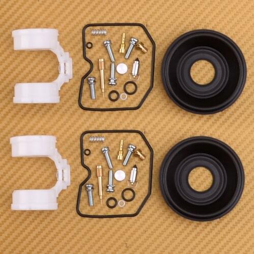 New 2 Sets Motorbike Carburetor Repair Kit Plunger Diaphragm fit for KAWASAKI Vulcan 500 EN500 1991 1992 1993 1994 1995