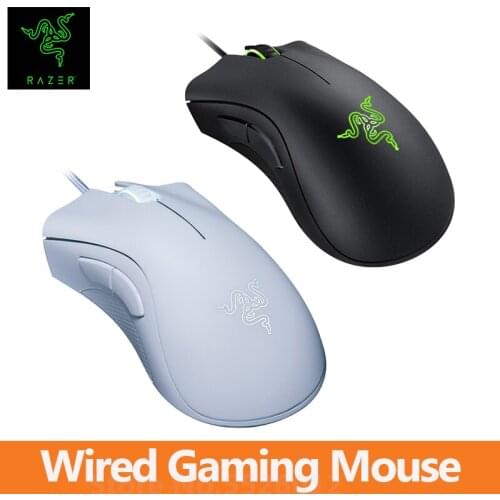 Razer Wired Gaming Mouse 6400DPI Optical Sensor 5 Independently Buttons Professional Mouse For Laptop PC Gamer