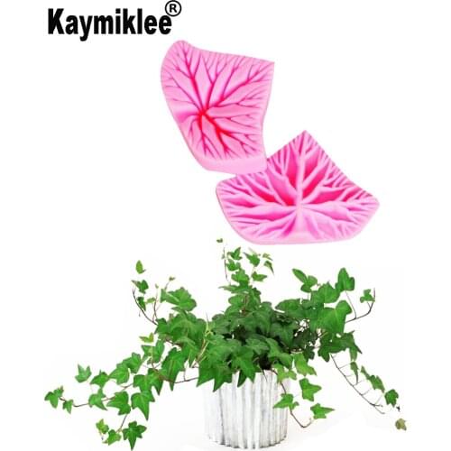 M364 Lvy Leaves Petal Veiner Flower Silicone Mold Gumpaste Sugarcraft Fondant Mould Cake Decorating Tools