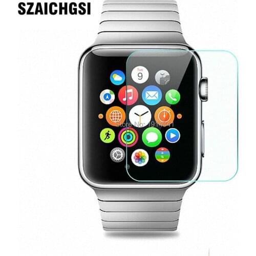 SZAICHGSI Ultra Thin 9H Hardness 2.5D Premium Tempered Glass Screen Protector Film 38mm 42mm wholesale 1000pcs