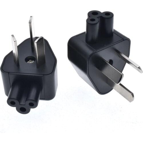 AU NZ TO IEC320 C5 Power conversion plugs ,Australian/China 3Pin Male to IEC 320 C5 Power adapter 10A/250V