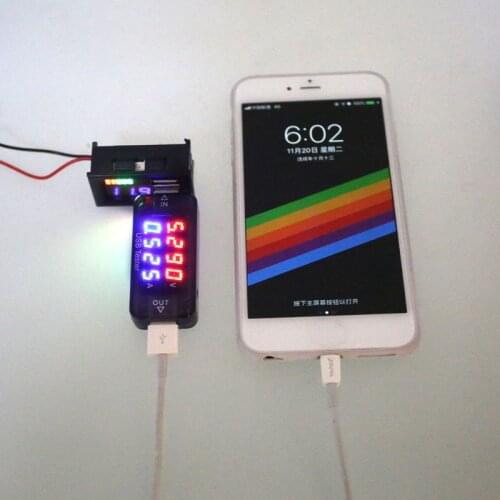 Blue LED Digital Display Voltmeter Mini Voltage Meter Volt Tester Panel For DC 12V Cars Motorcycles Vehicles USB 5V2A output