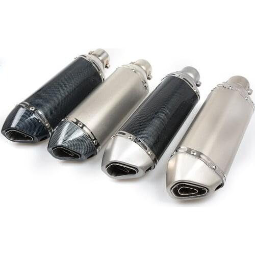 For YAMAHA YZFR125 YZF R125 YZF-R125 2008-2011 2010 Motorcycle Exhaust Pipe Muffler Exhaust Mufflers Carbon Fiber Exhaust Pipe