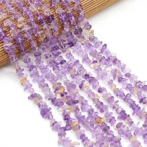 Natural Freeform Chip Fluorite Stone Beads for Women Jewelry Making DIY Bracelet Necklace Accessories Size 3x5-4x6mm Length 40cm