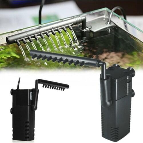 220V Aquarium Internal Filter Submersible 3W 300L/H Filter Water Pump For Fish Turtle Shrimp Aquarium Accessories