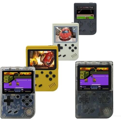 Coolbaby RS-6 A Retro porttil Mini consola de juegos porttil 8-Bit 3,0 pulgadas Color LCD nios Color juego jugador incorporado