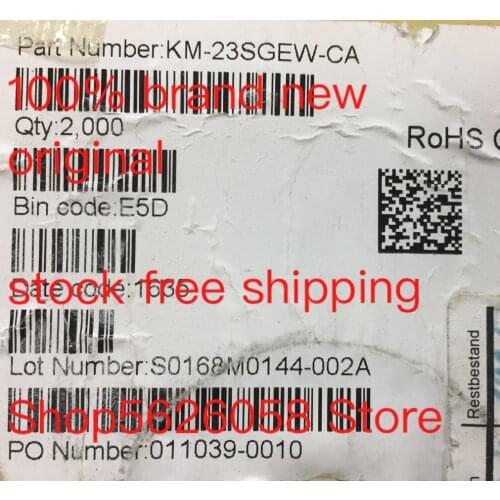 KM-23SGEW-CA SMD 100% new original freeshipping 50PCS-3000PCS/LOT STOCK