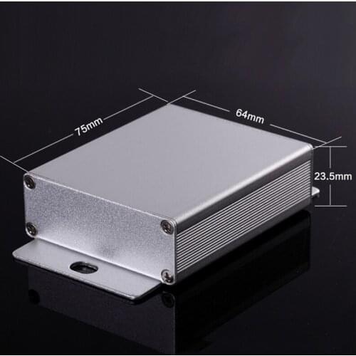 Electronics project box wall mounting box DIY junction box aluminium project box instrument case 75*64*23.5mm