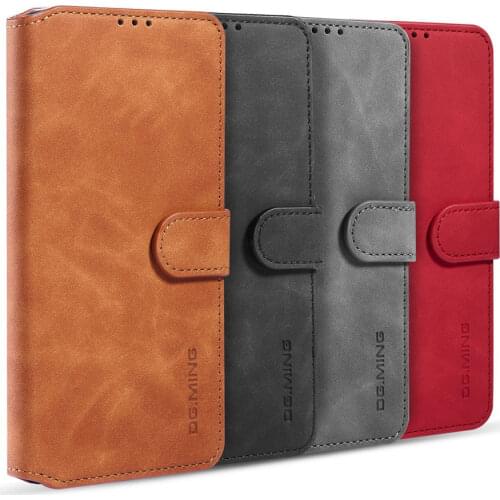 Retro Leather Phone Case For OnePlus 8 Pro Case For Photo Frame Wallet Phone Protective Slot Flip Wallet Soft Cover