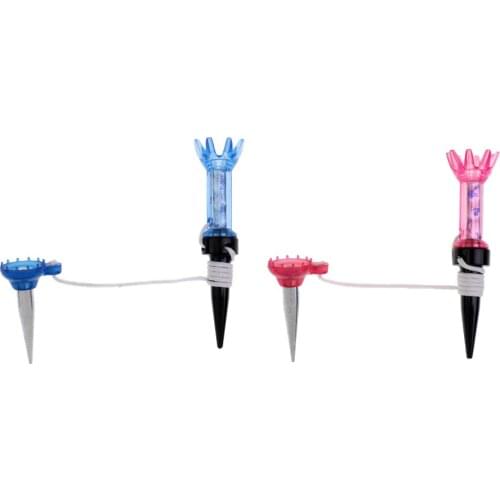Magnet Magnetic Flexible Golf Tee 70mm/80mm Random Color Improve Distance