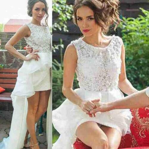 Moon Talee Sleeveless Wedding Dresses