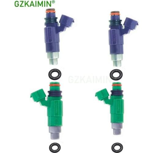 SET OF 4 High Quality Flow Matched Fuel Injectors fuel inejctor nozzle for Mazda Nikki INP-782 (2) INP-783 (2)