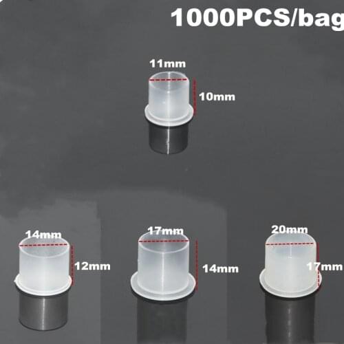 Disposables S/M/L/XL tattoo ink cups brand Sterile Self-standing ink caps three size tattoo accessories for free shipping
