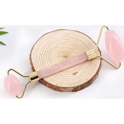 10pcs Facial Rose Quartz Roller Massager Nature Healthy Face Beauty Body Head Neck Foot Skin Care Face Lift Tools Face Roller