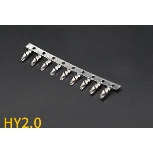 100PCS HY2.0mm Reed 2.0mm Pitch Connector Crimping Terminal Cold Terminal Wiring Compression Spring